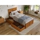 preview thumbnail 55 of 118, Madison Platform Bed with Matching Footboard with Storage Drawers