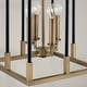preview thumbnail 3 of 6, Bleeker 4-light Foyer Pendant