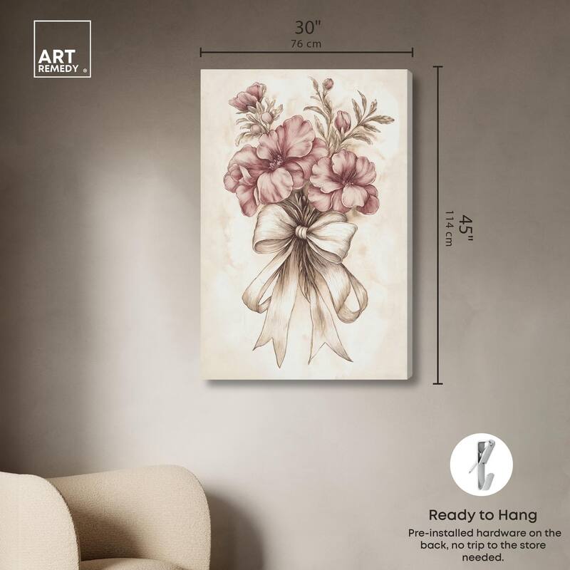 Tied with Tenderness I Canvas by Art Remedy, Gallery Wrapped