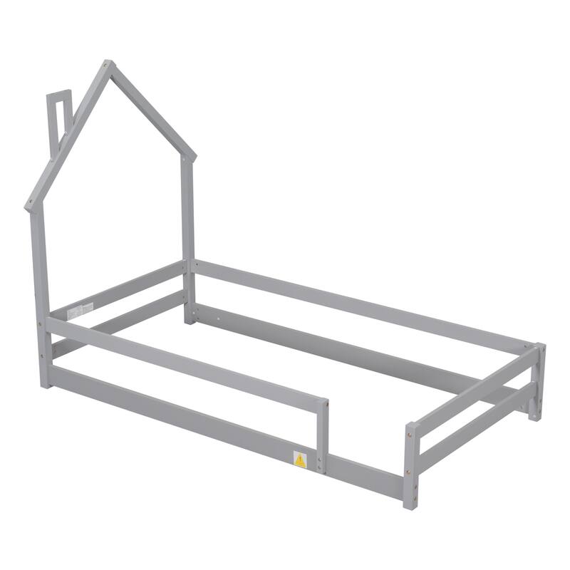 WW Twin Size Wood bed