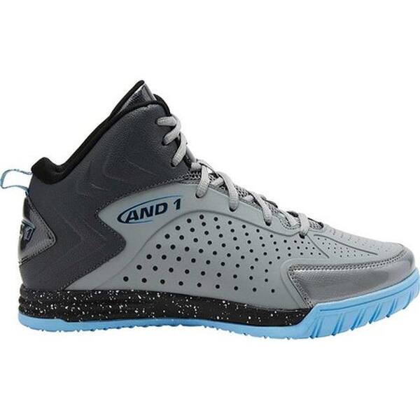 Shop And1 Men S Tipoff Basketball Shoe Alloy Castle Rock Duck Blue