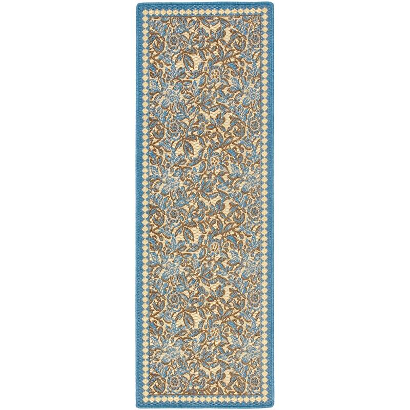 SAFAVIEH Courtyard Marceline Indoor/ Outdoor Waterproof Patio Backyard Rug