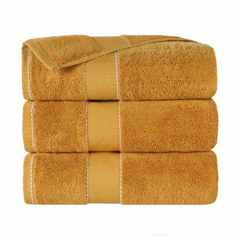 Superior Niles Cotton Ultra-Plush Absorbent Bath Towels, Set of 3