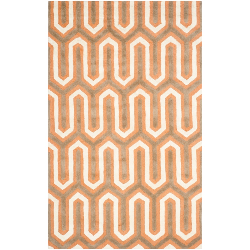SAFAVIEH, Handmade Cambridge Faiza Modern Moroccan Wool Rug