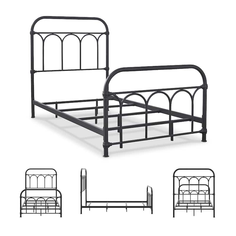 Nashburg Twin Metal Bed - Multi