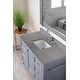 preview thumbnail 30 of 34, James Martin Vanities Copper Cove Encore 48" Single Vanity, Silver Gray