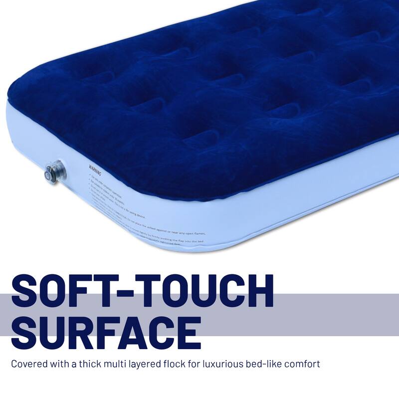 9Inch Durable Air Mattress with Comfort Coil Technology and High