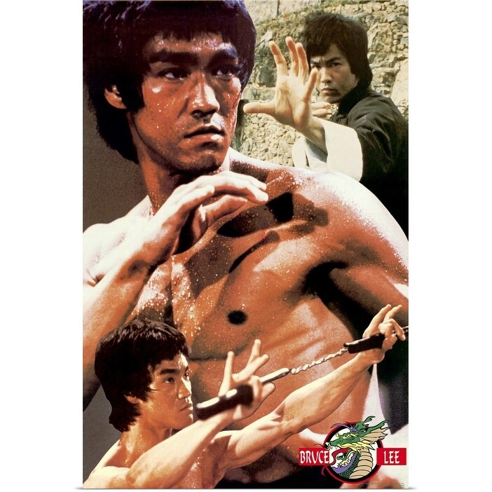 Dekoration Poster Xxl Pop Art Bruce Lee Kung Fu Karate Kampf Sport Abstrakt Poster 90x150 Bilder Drucke