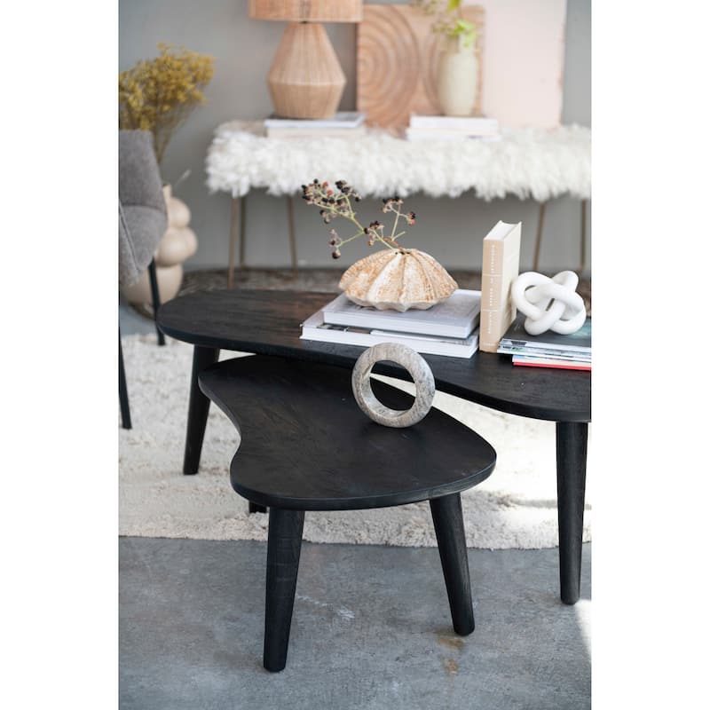 Metal Entryway Bench with Wool Upholstered Seat - 48.0"L x 16.0"W x 19.0"H