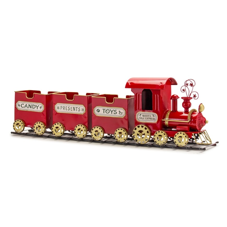 Metal Train on Track Decor Bed Bath Beyond 36610755