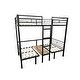 preview thumbnail 5 of 7, Twin Size Loft Bed with Table Sets Transformable to Twin over Twin Bunk