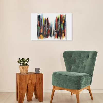 Wynwood Studio Canvas Abstract Doll Memories - Mystical Harmonies Black and Modern & Contemporary Wall Art Canvas Print