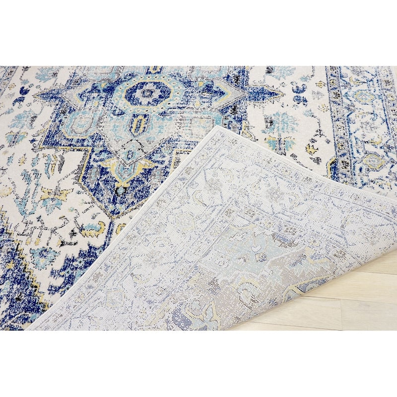 Pasargad Home Turkish Chelsea Design Medallion Area Rug