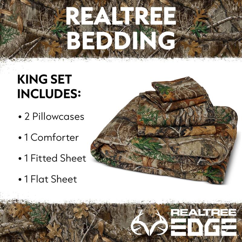 Realtree 5-piece King Bed in a Bag Set