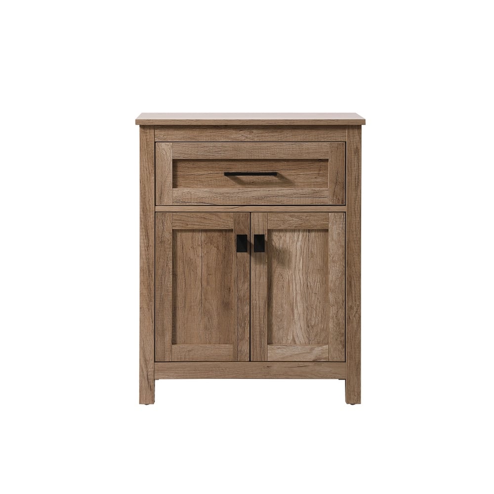 Indigo Home 24 Inch Bathroom Storage Freestanding Cabinet