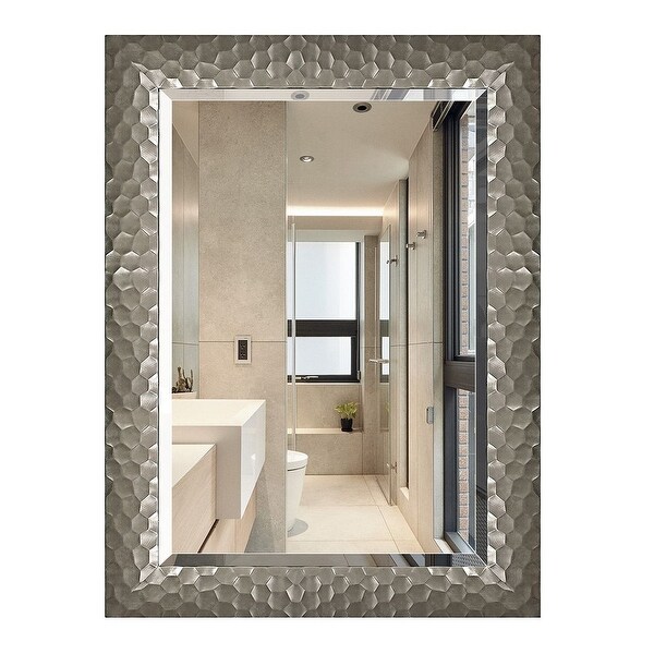 Copper Grove Bringamosa Glam Beveled Honeycomb Venetian Wall Mirror - 24*32*0.75. Opens flyout.