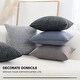preview thumbnail 34 of 55, Deconovo Faux Linen Throw Pillow Covers 2 PCS(Cover Only)