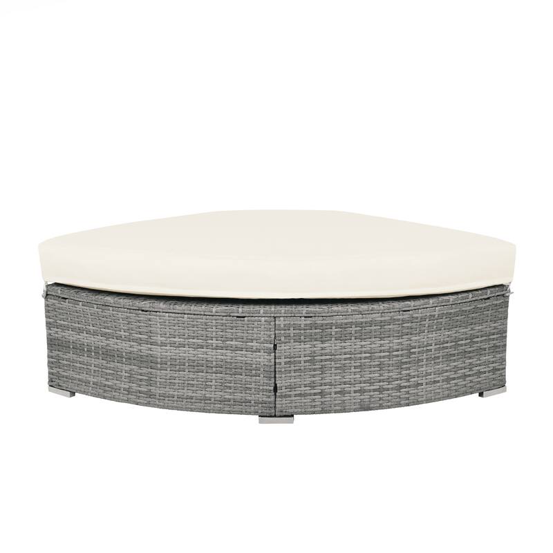 Patio Seating Group With Cushions and Center Table for Patio