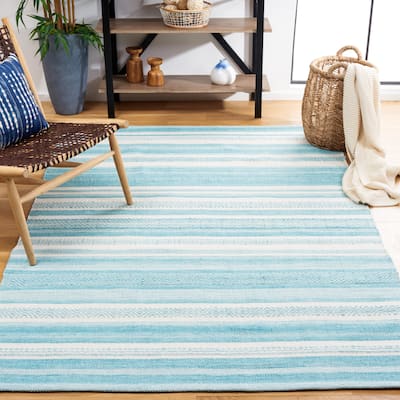 SAFAVIEH Handmade Striped Kilim Shalon Rug