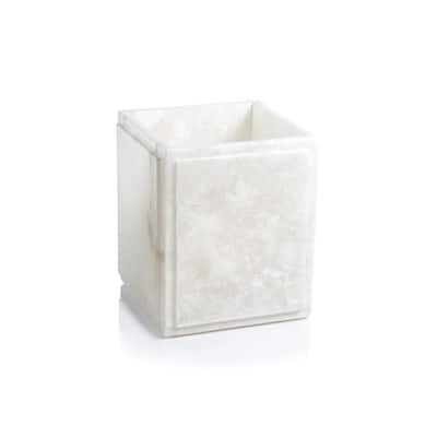 Cremona Alabaster Wastebasket