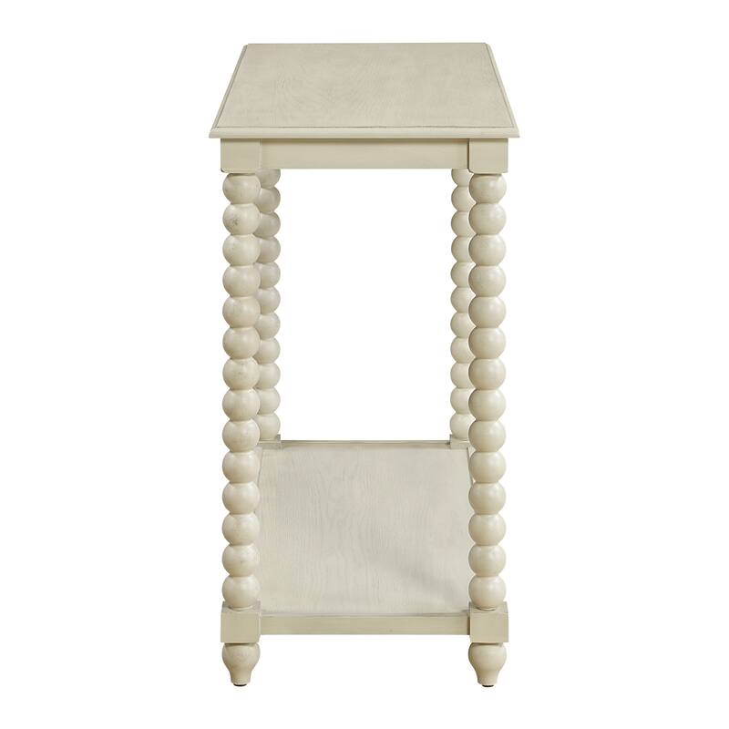 Elise Foyer Table in Black Finish