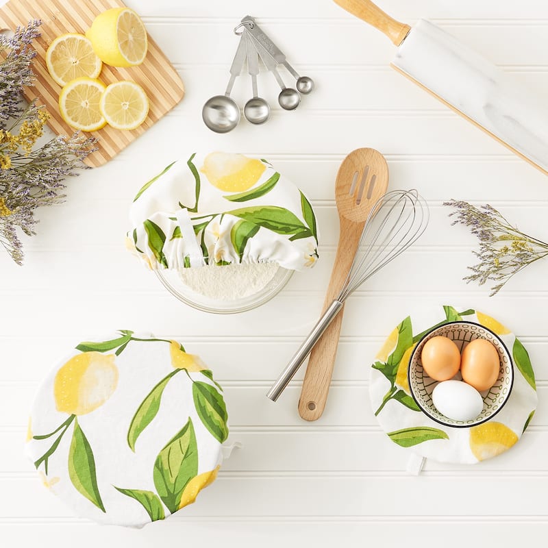 Print Dish Cover (Set Of 3)