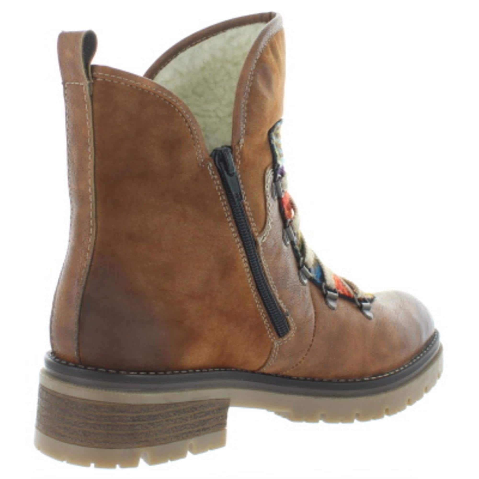 rieker ladies fur lined boots