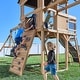 preview thumbnail 8 of 12, Backyard Discovery Dover Bay Spruce Swing Set, Slide, Monkey Bars