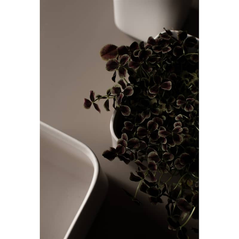 Sm. CUBE Pot White - White