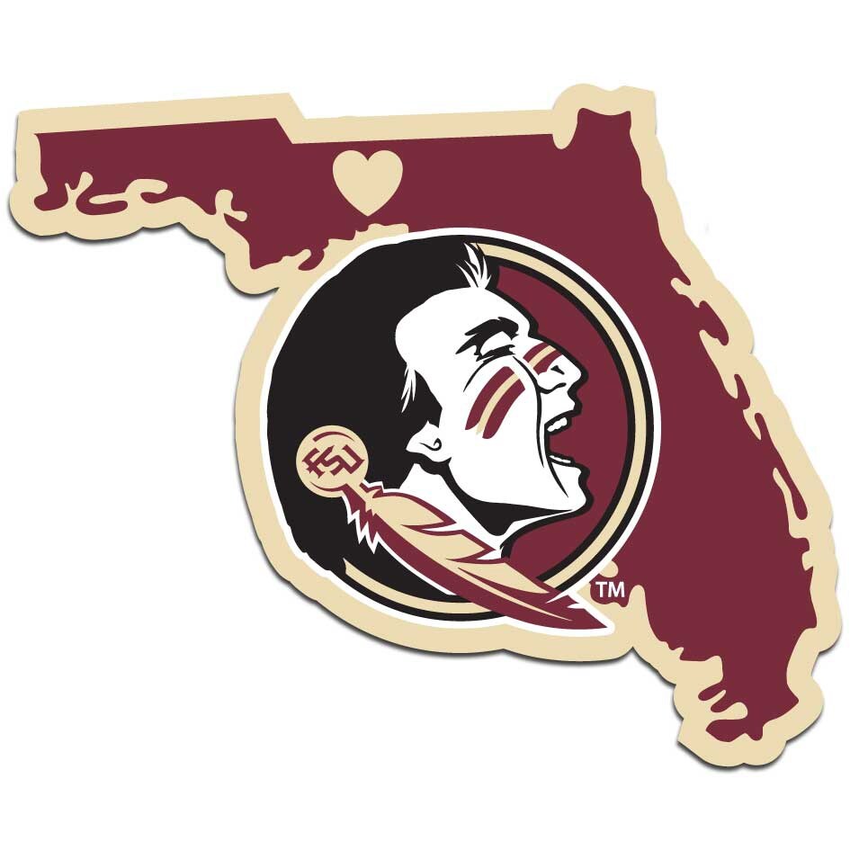 Shop Florida State Seminoles Decal Home State Pride Style On