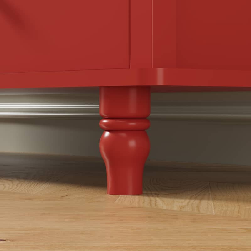 Whimsical Cloud Dresser with 6 Drawers Cute Kids Bedroom Storage