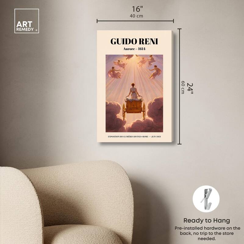 Goddess of Dawn Canvas by Art Remedy, Gallery Wrapped