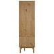 preview thumbnail 4 of 4, vidaXL Closet Cabinet Wardrobe Closet Organizer Armoire OTTA Solid Wood Pine - 30.1" x 20.9" x 67.7"