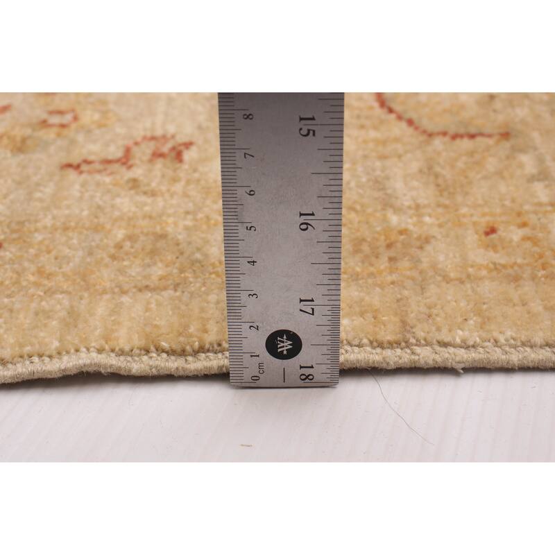 ECARPETGALLERY Hand-knotted Chobi Finest Cream Wool Rug - 5'8 x 7'10