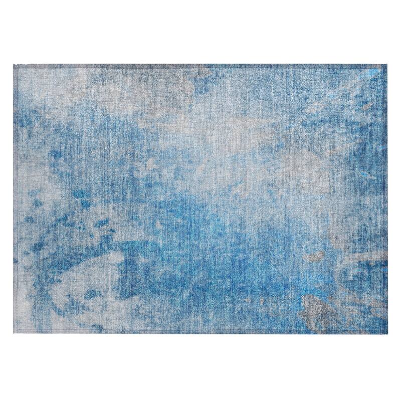 Alto Contemporary Abstract Weather Resistant Timeless Fusion Outdoor Rug