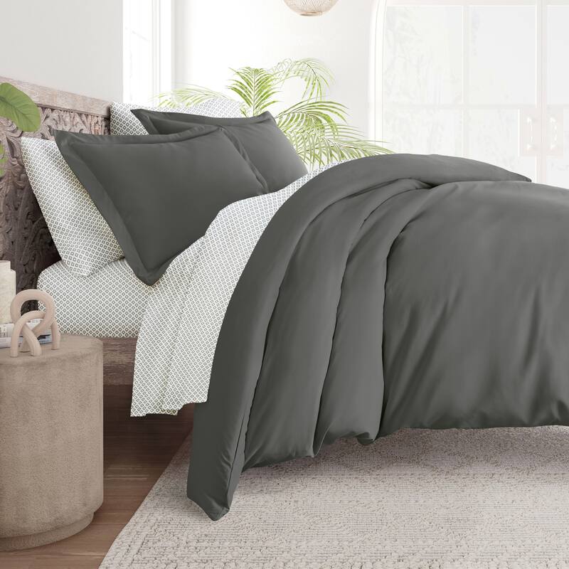 8pc Solid Duvet Bundle