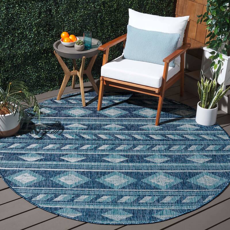 SAFAVIEH Courtyard Felicite Indoor /Outdoor Waterproof Patio Backyard Rug
