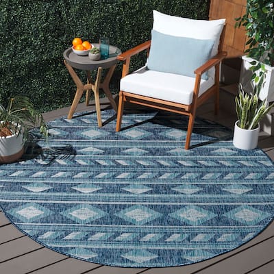 SAFAVIEH Courtyard Felicite Indoor /Outdoor Waterproof Patio Backyard Rug