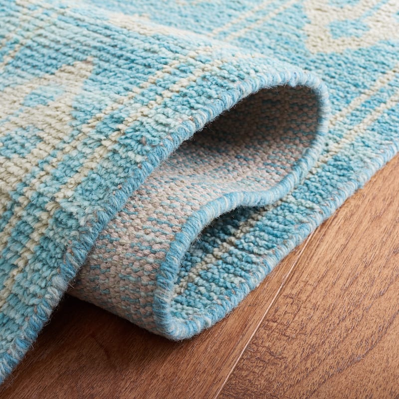 SAFAVIEH Hand-knotted Kenya Ma'Anit Southwestern Tribal Wool Rug
