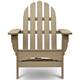 Nelson Recycled Plastic Folding Adirondack Chair - by Havenside Home