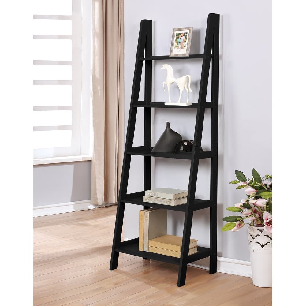 Linon Freya 5-tier Ladder Bookshelf