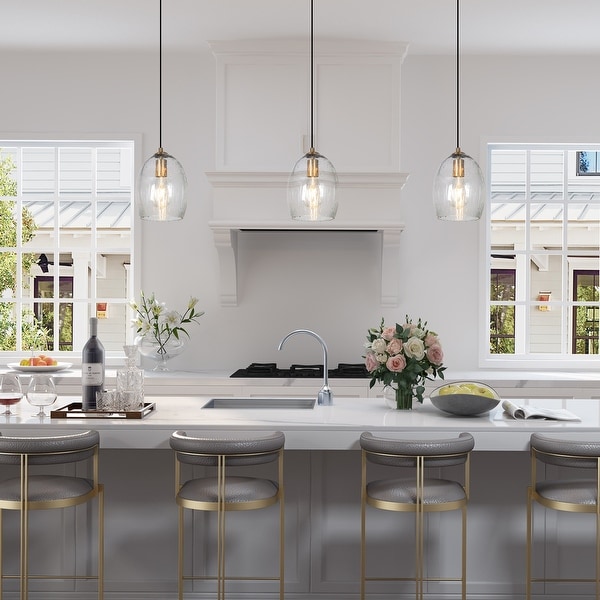 Stainless steel kitchen lights top