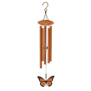 Butterfly Chime 32" - Orange Monarch