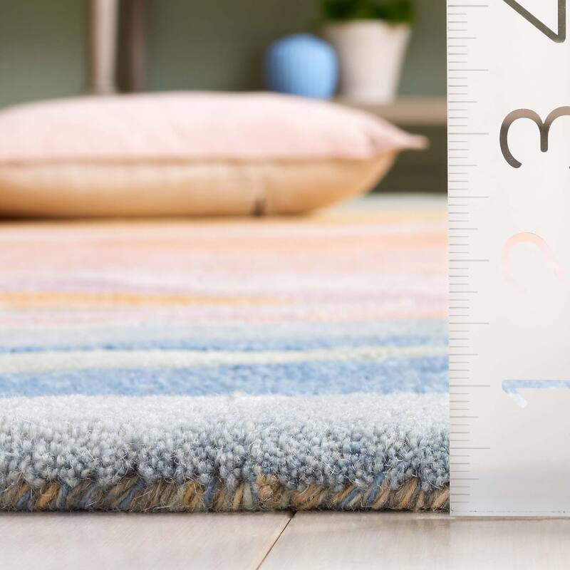 SAFAVIEH Handmade Rodeo Drive Bjarndis Mid-Century Modern Wool Rug