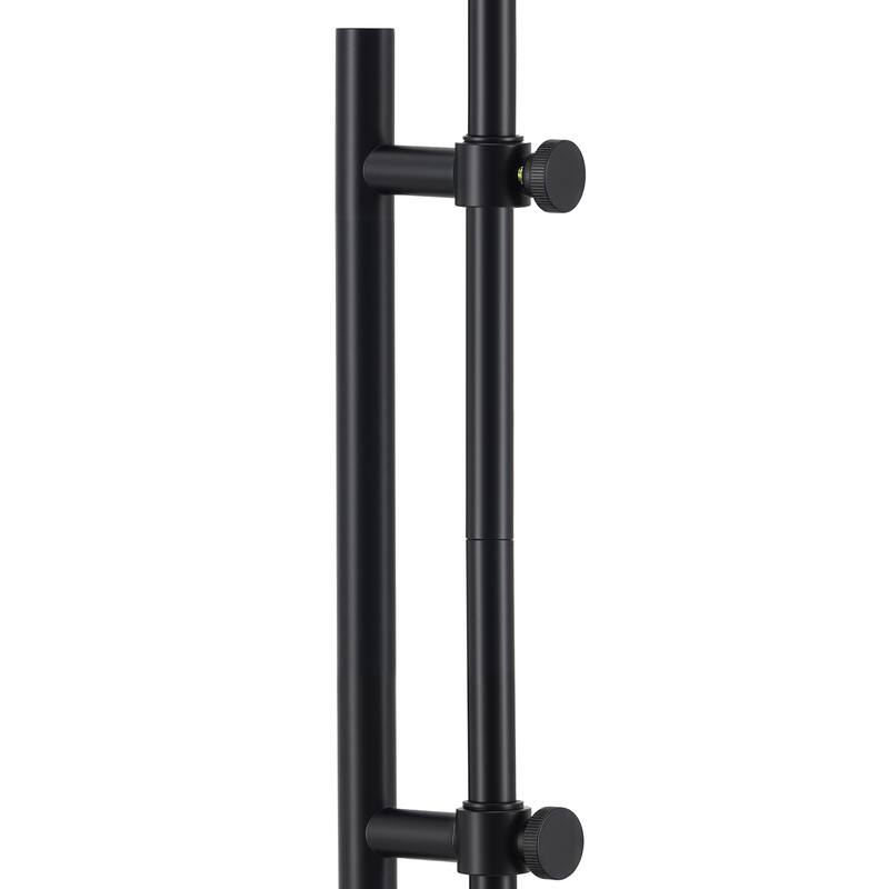 62.5 in. Industrial 1-Light 3CCT LED Pharmacy Floor Lamp for Living Room with Metal Shade