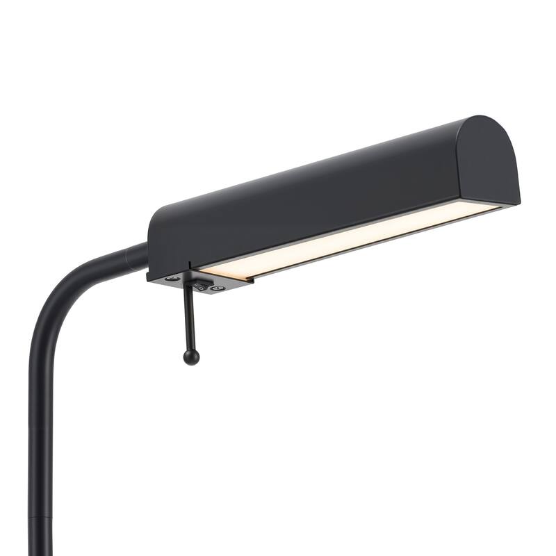 62.5 in. Industrial 1-Light 3CCT LED Pharmacy Floor Lamp for Living Room with Metal Shade