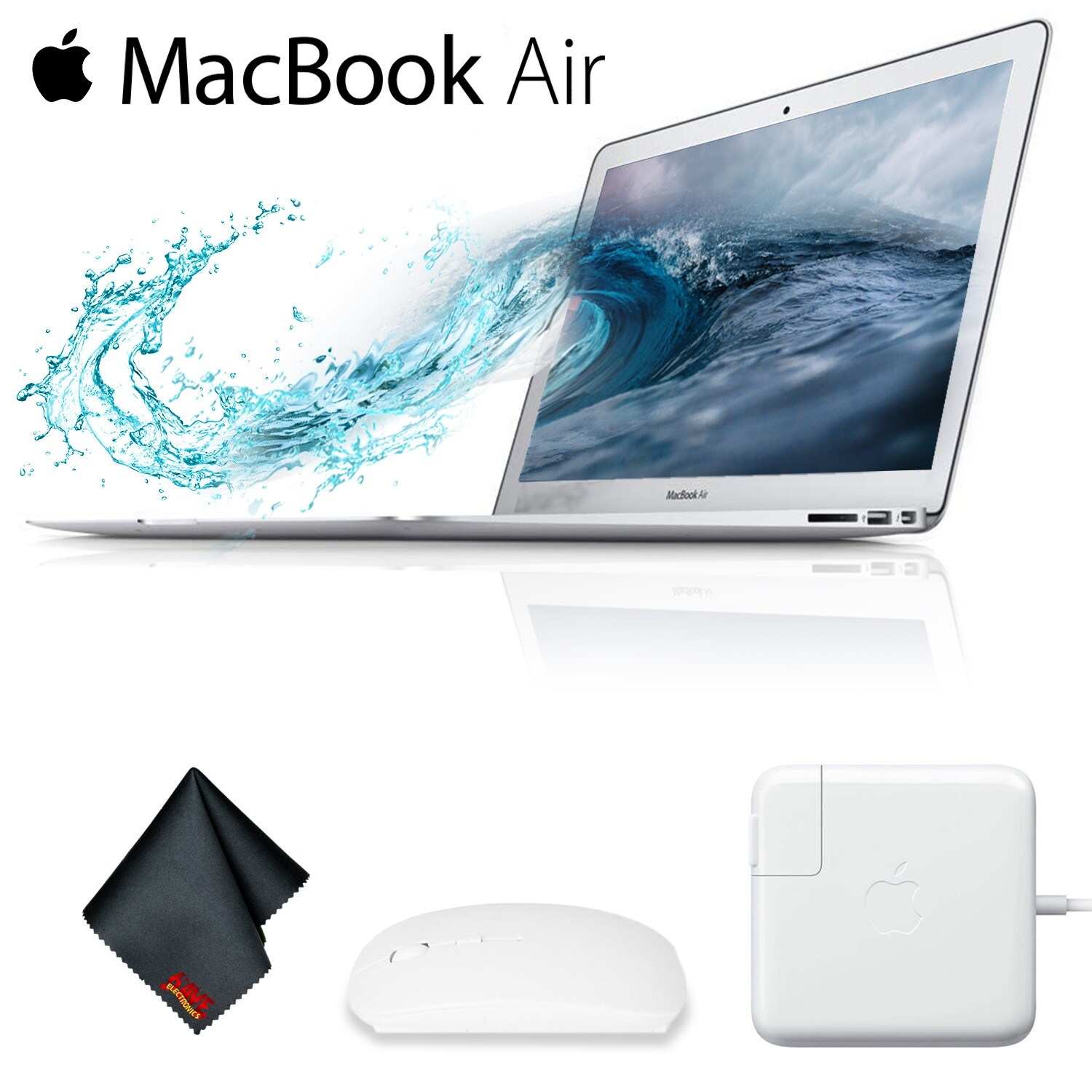 Shop Apple 13 3 Macbook Air 256gb Ssd Starter Bundle Overstock 22243045