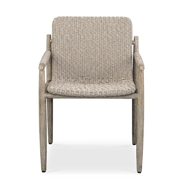 slide 2 of 11, Uttermost Sumba Wicker Outdoor Dining Chair