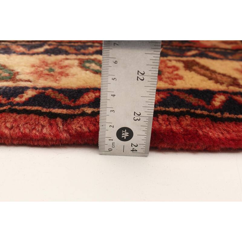 ECARPETGALLERY Hand-knotted Anadol Red Wool Rug - 2'8 x 9'7