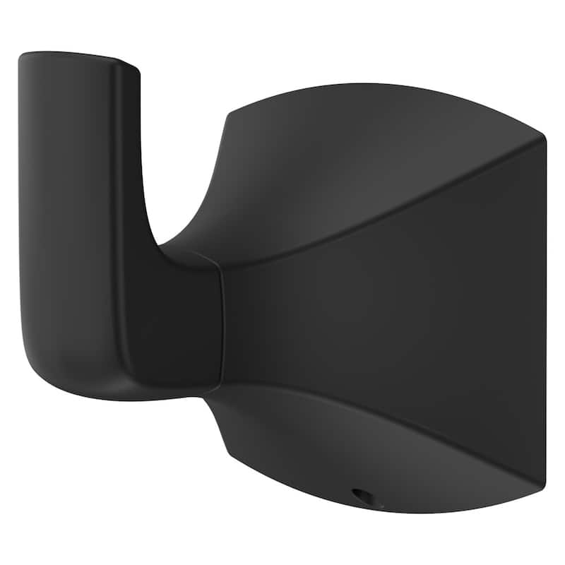 Pfister BRH-SSQ Soft Square Robe Hook - Matte Black